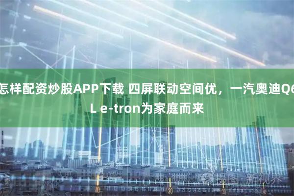 怎样配资炒股APP下载 四屏联动空间优，一汽奥迪Q6L e-tron为家庭而来